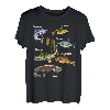 Angler-Fischer-Design mit Fischarten T-Shirt