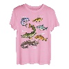 Angler-Fischer-Design mit Fischarten T-Shirt