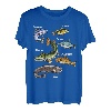 Angler-Fischer-Design mit Fischarten T-Shirt