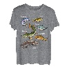 Angler-Fischer-Design mit Fischarten T-Shirt