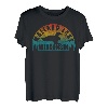 Mallard Lake, Nord-Wisconsin, Sonnenuntergang, Loon T-Shirt