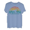 Mallard Lake, Nord-Wisconsin, Sonnenuntergang, Loon T-Shirt