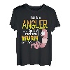 Ich bin Angler willst du meinen Wurm sehen Fischen Fischer T-Shirt
