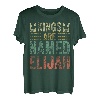 Lustiger personalisierter Name Shirt Kings Are Named Elijah T-Shirt