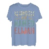 Lustiger personalisierter Name Shirt Kings Are Named Elijah T-Shirt