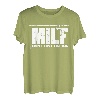 Herren MILF Man I Love Fishing Lustige Zitat für Fischer T-Shirt