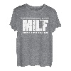 Herren MILF Man I Love Fishing Lustige Zitat für Fischer T-Shirt