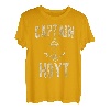 Herren Lustiges personalisiertes Bootsshirt mit Vorname Captain Hoyt T-Shirt