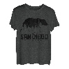 San Diego California Bear Grizzly Pride im Freien, Vintage-Stil T-Shirt