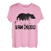 San Diego California Bear Grizzly Pride im Freien, Vintage-Stil T-Shirt