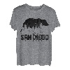 San Diego California Bear Grizzly Pride im Freien, Vintage-Stil T-Shirt