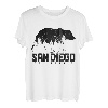 San Diego California Bear Grizzly Pride im Freien, Vintage-Stil T-Shirt