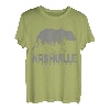 Nashville Tennessee Bear Grizzly Pride im Freien, Vintage-Stil T-Shirt