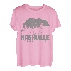Nashville Tennessee Bear Grizzly Pride im Freien, Vintage-Stil T-Shirt