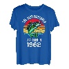61-jähriger Angelliebhaber seit 1962 61. Geburtstag T-Shirt