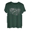 Amerikanische Flagge Angelbekleidung - Angeln T-Shirt