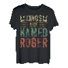 Lustiger personalisierter Namens-Shirt Kings Are Named Roger T-Shirt