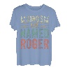 Lustiger personalisierter Namens-Shirt Kings Are Named Roger T-Shirt