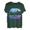 Hapfox Bär Grizzly im Freien, Vintage-Stil T-Shirt