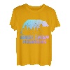 Hapfox Bär Grizzly im Freien, Vintage-Stil T-Shirt