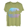 Hapfox Bär Grizzly im Freien, Vintage-Stil T-Shirt
