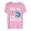 Coole Jungs gehen Angeln lustiges Fische Sportfischer Angler T-Shirt