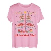 Oh Fishmas Tree Fishing Fisherman Weihnachten Xmas Funny T-Shirt