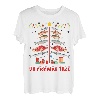 Oh Fishmas Tree Fishing Fisherman Weihnachten Xmas Funny T-Shirt