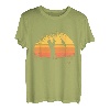 Herren Angler Sonnenuntergang Fischer Angel T-Shirt