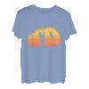 Herren Angler Sonnenuntergang Fischer Angel T-Shirt