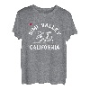 Simi Valley, Kalifornien, Strandflagge, Bär, Surf, CA, Vintage-Stil T-Shirt