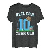 Reel Cool Fischer, 10 Jahre alt, Angeln, 10. Geburtstag T-Shirt