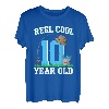 Reel Cool Fischer, 10 Jahre alt, Angeln, 10. Geburtstag T-Shirt