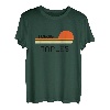 Retro Cool Original Neapel Florida Strandpalme T-Shirt