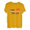 Retro Cool Original Neapel Florida Strandpalme T-Shirt
