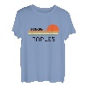 Retro Cool Original Neapel Florida Strandpalme T-Shirt