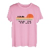 Retro Cool Original Neapel Florida Strandpalme T-Shirt