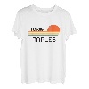 Retro Cool Original Neapel Florida Strandpalme T-Shirt