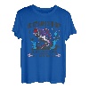 Lustiges Angelshirt Wanna Go Fishing? Für Angler USA Flagge T-Shirt