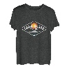 Retro Cool Bondi Beach Australien Vintage Sonnenuntergang Neuheit Kunst T-Shirt