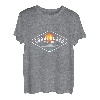 Retro Cool Bondi Beach Australien Vintage Sonnenuntergang Neuheit Kunst T-Shirt