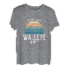 Walleye Hunter Lustiges Angeln, Vollzeit, Zandernutte T-Shirt