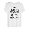 Lustiges Angel-Jagdgeschenk für Angler oder Jäger T-Shirt