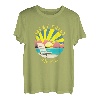 Rocky Point Retro Sonnenuntergang & Strandurlaub T-Shirt