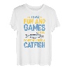 Welsfisch, Welsfische, Nudeln, Köderrute zum Angeln T-Shirt