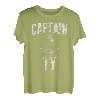 Herren Lustiges personalisiertes Bootsshirt mit Vorname Captain Ty T-Shirt