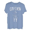 Herren Lustiges personalisiertes Bootsshirt mit Vorname Captain Ty T-Shirt