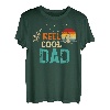 Reel Cool Dad Fisherman Vatertag Lustiges Angeln T-Shirt
