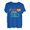 Reel Cool Dad Fisherman Vatertag Lustiges Angeln T-Shirt