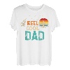 Reel Cool Dad Fisherman Vatertag Lustiges Angeln T-Shirt